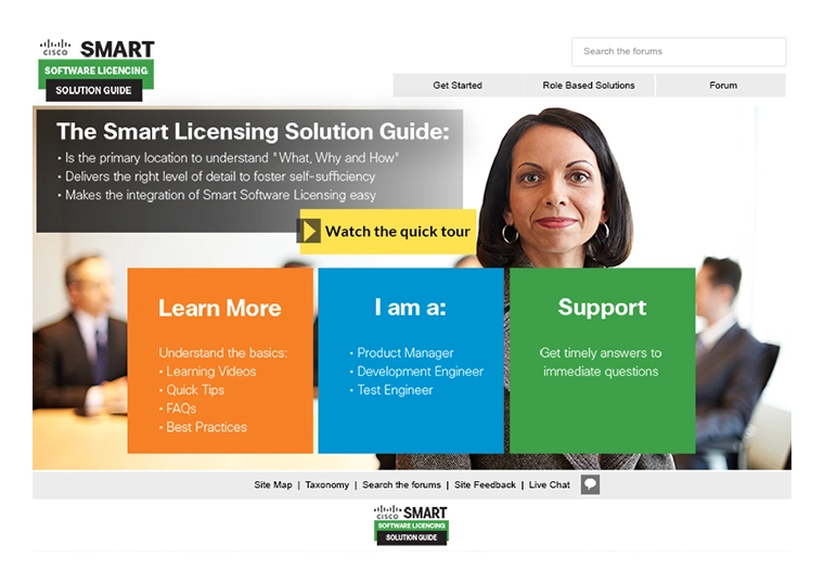 UX Homepage Taxonomy and Information Architecture